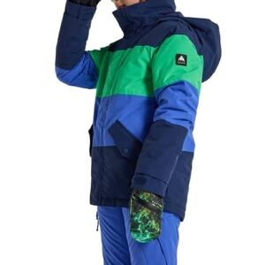 Burton Boys Symbol 2L Jacket & Exile Pants, 10 (140cm)
